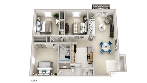 a floor plan of a 1 bedroom 1190 sq ft
